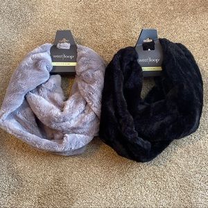 Faux Fur infinity Scarves